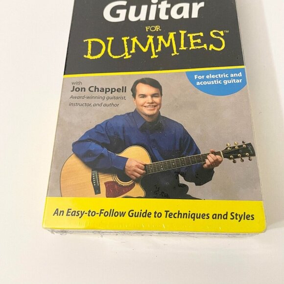 2001 Learning Guitar for Dummies VHS Jon Chappell - Picture 3 of 16